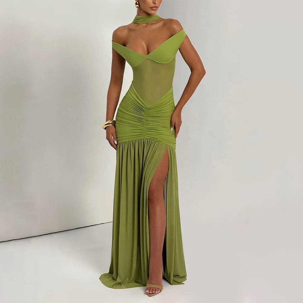 Ladies Summer Elegant Evening Party Dress – womensorigins