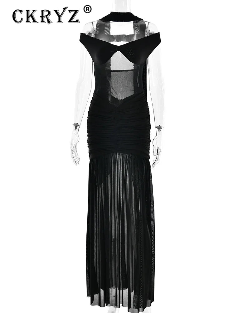 Ladies Summer Elegant Evening Party Dress