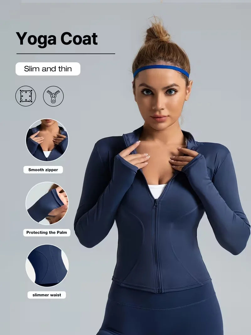 Zipper Half Sleeve Sports Topg