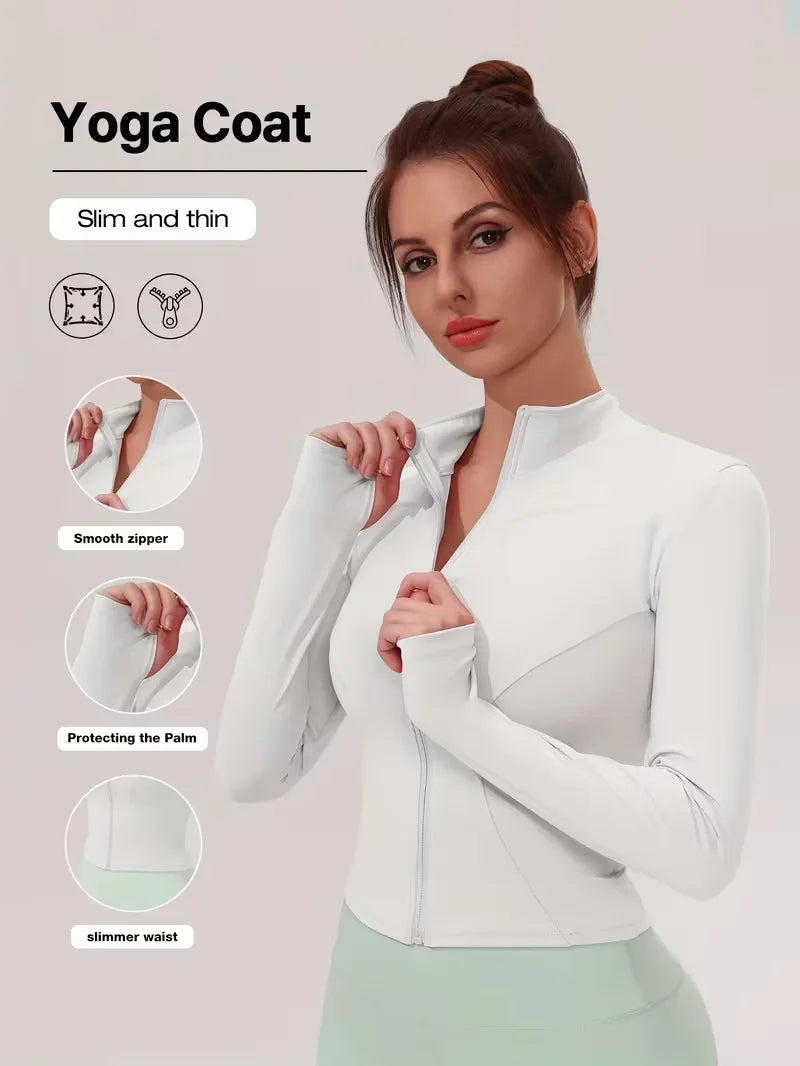 Zipper Half Sleeve Sports Topg