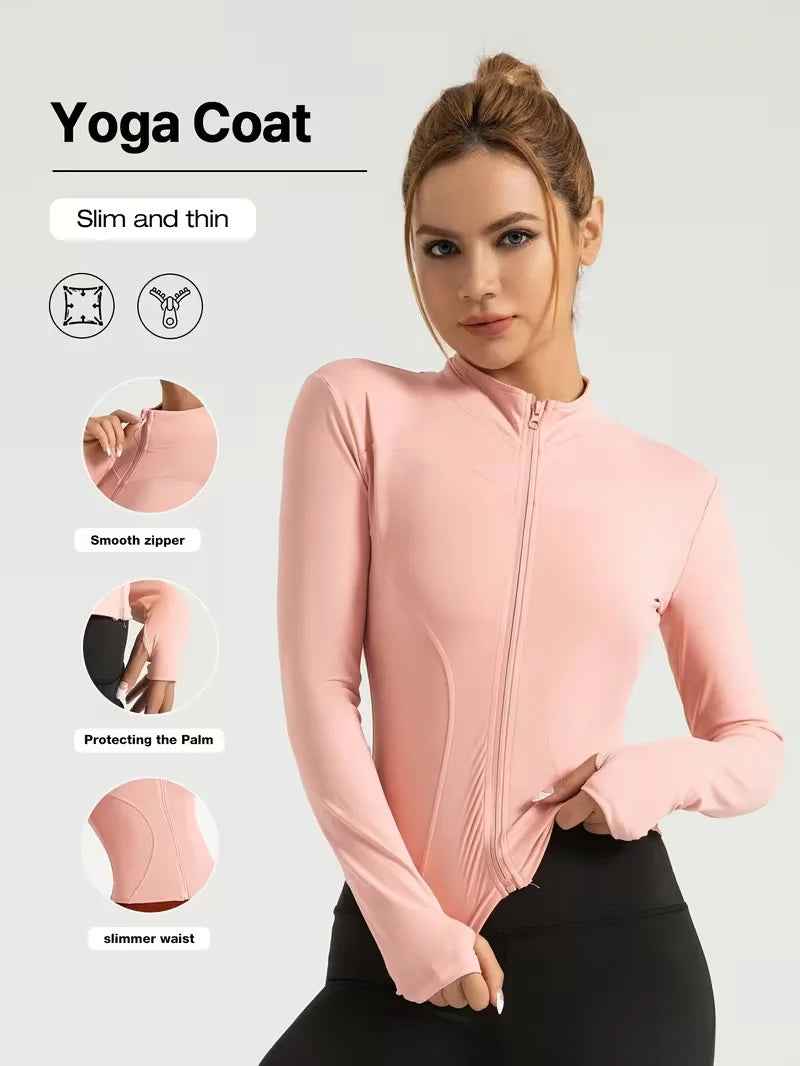 Zipper Half Sleeve Sports Topg