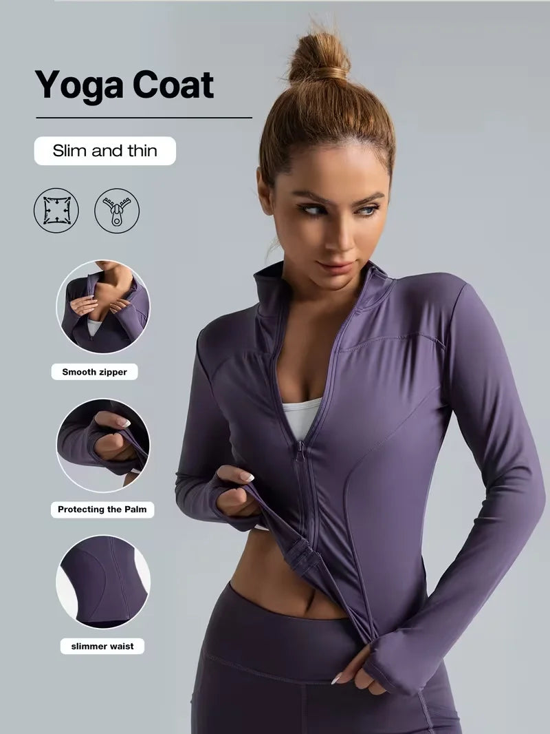 Zipper Half Sleeve Sports Topg