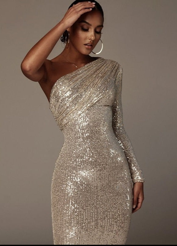 Sparkle Glitter Sequins Dress