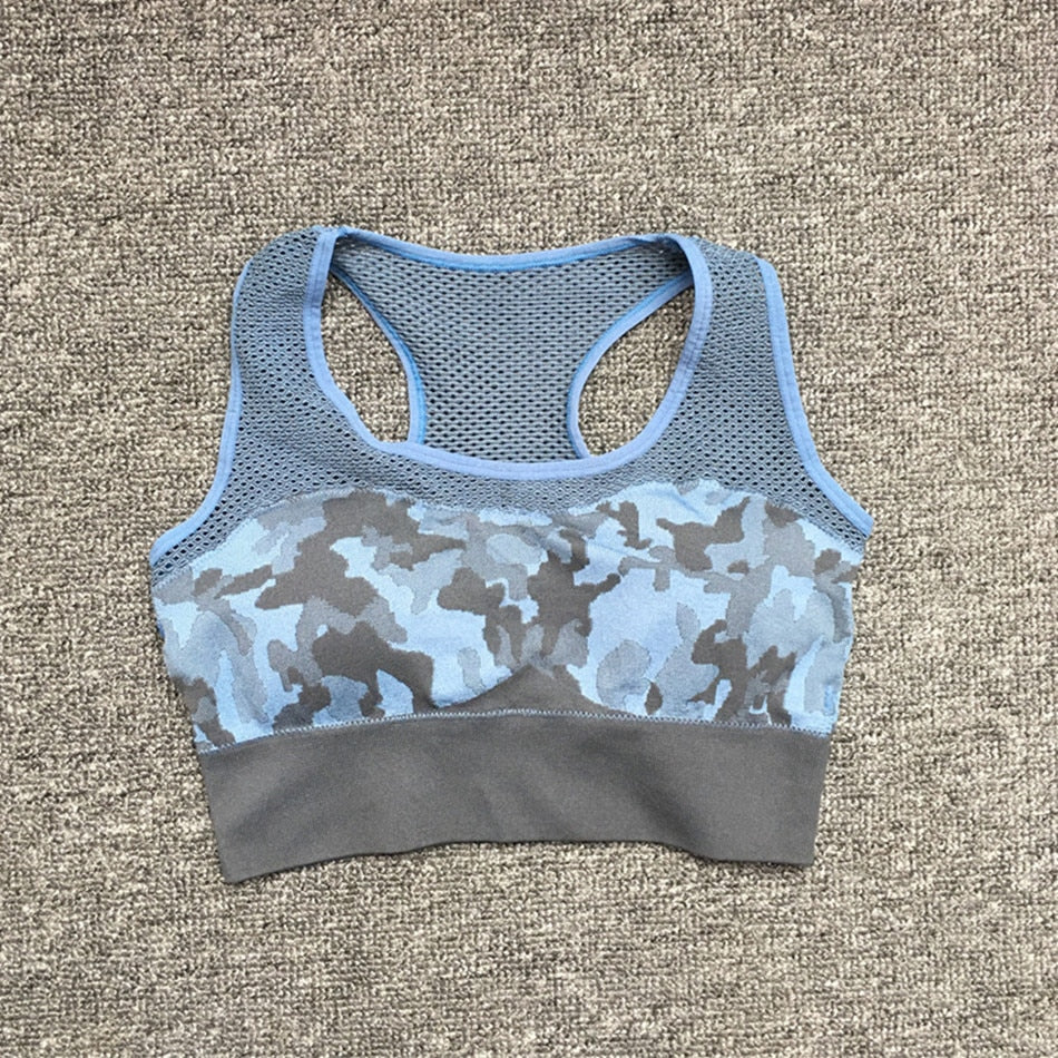 Camouflage Gym Workout Fitness Wear