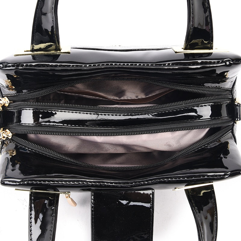 Crocodile Pattern Leather Casual Bag