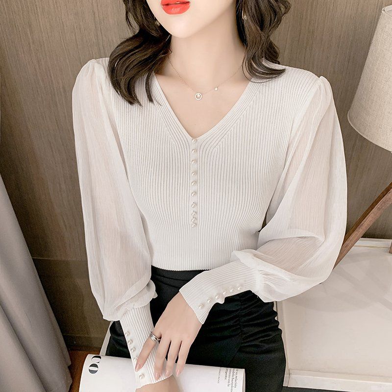 Elegant Office Lady Tops