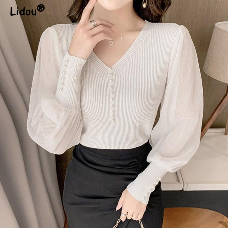 Elegant Office Lady Tops